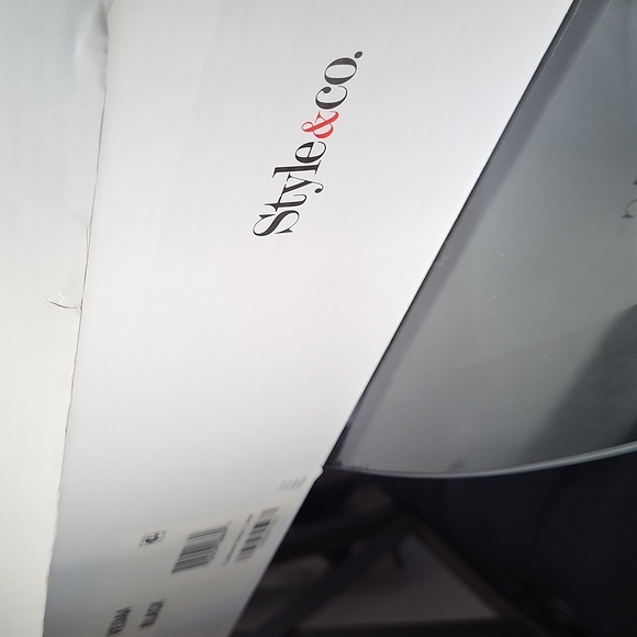 Style & Co. Black Riding Boot - Picture 8 of 8